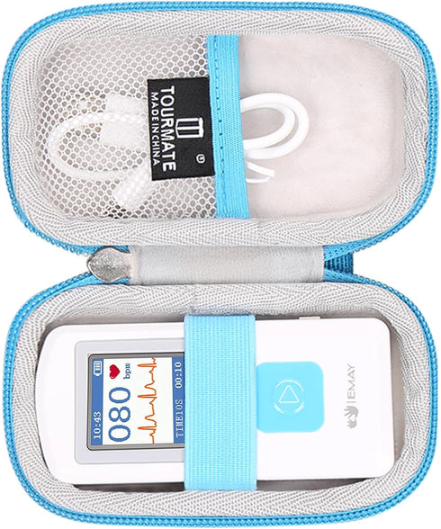 Hard Case Replacement for EMAY/CONTEC/SonoHealth Portable ECG Heart Rate Monitor...