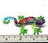 ZOOCRAFT Glass Blue Gecko Figurine Miniature Hand Blown Lampwork Lizard Statue Gift Decor, 2.0 x 3.6 x 0.7 inches...