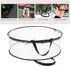 CINPIUK Clear Wreath Storage Bag 24 Inch Christmas Wreath Storage Container, Heavy Duty Wreath Protector with Handle for Holiday Seasonal Wreath G...