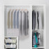 Kntiwiwo Garment Bags Clear Suit Bag for Closet Storage Hanging Clothes Dress Cover Bags (24" x 40"12pcs)...