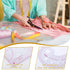 Aster 5Pcs Sewing Curve Ruler Set, French Curve Ruler for Pattern Making Fashion Clear Metric Sewing Ruler Set Plastic Sewing Tools and Color Posi...