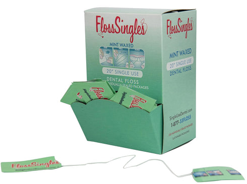 Dispenser Box of 200 Floss Singles...
