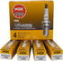 NGK 7090 BKR5EGP G-Power Spark Plug, Pack of 4...