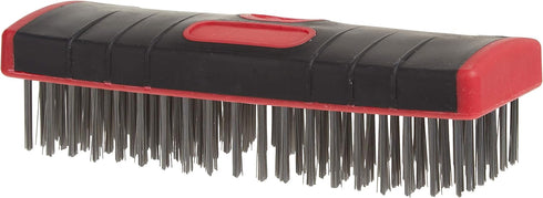 Red Devil 4166 7-Inch Soft Grip Stainless Steel Scrub Brush...