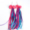 Kids' Bicycle Bike Bowknot Streamers Scooter Handlebar Tassel Streamers for Boys Girls Blue Purple...
