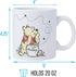 Silver Buffalo Disney Winnie the Pooh But First Hunny Piglet Ceramic Coffee Mug, 20 Ounces...