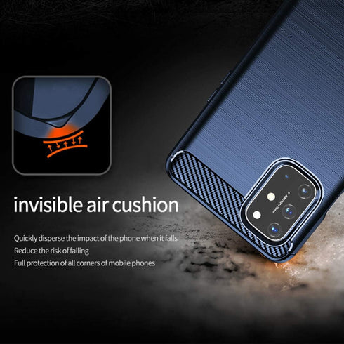 Osophter for Oneplus 8T Case,Oneplus 8T 5G Case with Screen Protector Shock-Absorption Flexible TPU Rubber Protective Cell Phone Cover for Oneplus...