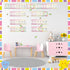 Pastel Number Lines (-20 to +120) Bulletin Board for Classroom Wall 120 Chart Number Line Bulletin Board Cutouts Math Number Bulletin Board Decora...