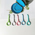 5PCS Aligner Removal Tool,5 Colors Clear Aligner RemoverTools for Invisalign Removable Retainers, Aligners,Braces Removal Kit...