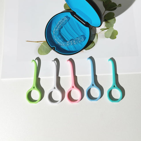 20PCS Aligner Removal Tool,White Clear Aligner RemoverTools for Invisalign Removable Retainers, Aligners,Braces Removal Kit...