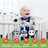 Baby Spiral Hanging Stroller and Car Seat Toys Black and White High Contrast Sensory Toy Newborn Plush Activity Toys Thank You Gifts for 0 3 6 9 1...