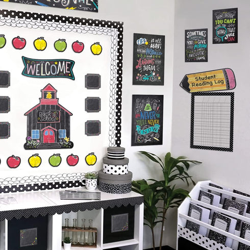 CTP Chalk It Up! School Time Fun Bulletin Board (Creative Teaching Press 10872)...