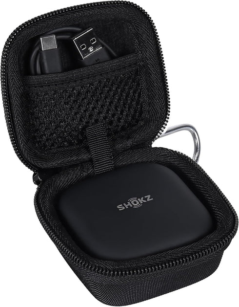 co2CREA Hard Case Replacement for SHOKZ OpenFit Open-Ear True Wireless Bluetooth Headphones, Black...