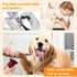 Dog Nail File Dog Nail File Scraper with 7 Pcs Replaceable Sandpaper Dog Nail Trimmers, No Pressure Dog Nail File Set...
