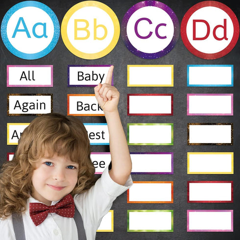 Word Wall Bulletin Board Set Alphabet Classroom Decoration 128 Pcs...
