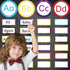 Word Wall Bulletin Board Set Alphabet Classroom Decoration 128 Pcs...