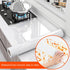 Clear Contact Paper, Protection for Kitchen Backsplash Tiles, Cabinets, Walls, and Shelves. Waterproof and Oil-Proof Peel and Stick Covering(15.7X...