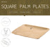 brheez Palm Leaf Plates 25 Pack 8 Inch Bamboo Look Disposable Sturdy and Perfect for Parties and Weddings More Heavy Duty Than Paper and Plastic...