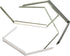 1InTheOffice Paper Fasteners, Prong Fasteners, Metal Fasteners, 2 Inch, 2.75" Center to Center, 100 Pieces/Pack, 2 Pack...