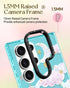 for Samsung Galaxy S23 Ultra Case for Women - Girls Funny Cute Design Compatible with Magsafe Magnetic Ring Holder Stand Clouds Moon Phone Covers ...