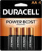 Duracell - CopperTop AA Alkaline Batteries - Long Lasting, All-Purpose Double A Battery for Household and Business, 4 Batteries, Power Remotes, To...
