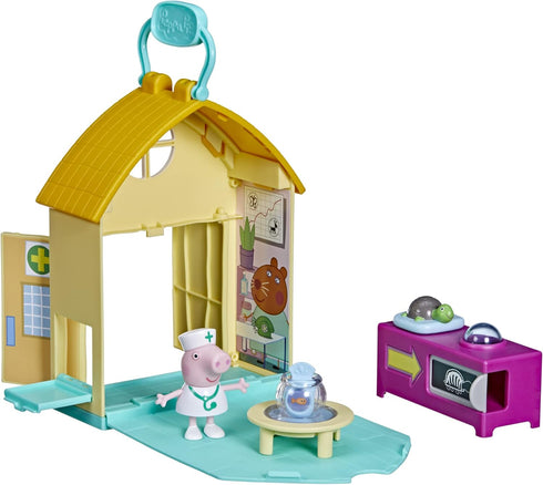 Peppa Pig Peppa’s Adventures Peppa Visits The Vet Fun Playset Preschool Toy, Includes 1 Figure and 3 Accessories, Ages 3 and Up...
