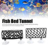Betta Fish Tank Accessories Decorations, Betta Tunnel Swim Tube Soft Edged Betta Hammock Bed Shrimp Guppies Hideout Betta Shelter Toys with Suctio...