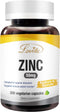 Zinc 50mg | Potent Highly-Absorbed Chelated Zinc Supplements, Picolinate & Bisglycinate | Vegan, Gluten Free, Non-GMO | for Immune, Antioxidant Su...