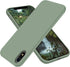 OTOFLY iPhone XR Case, Soft Silicone Full-Body Protective Bumper, Compatible with Apple iPhone XR 6.1 inch, Calke Green......