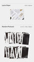 MUSIC&NEW Rose BlackPink - R (1 Single Album) Album+Folded Poer+Extra Photocards Set,KTMCD0882...