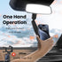 Car Phone Holder Rear View Mirror Phone Holder, 360° Rotating Car Phone Holder Mount Compatible with All 4-7 Inch iPhone and Android Cell Phones...