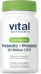 Hyperbiotics Vital Nutrients Prebiotic and Probiotic for Women and Men | 60 Billion CFU | Pre and Probiotics Supports Digestive Health, Constipati...