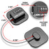 Refrigerator Lock Combination, Fridge Locks for Adults, (2 Pack) Refrigerator Locks for Adults and Kids, Refrigerator Locks with Code, Heavy Duty ...