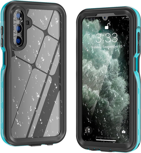 for Samsung Galaxy A15 5G Phone Case Waterproof IP68 Certified Dustproof Shockproof Built-in Screen Protector Full Body Case for Samsung Galaxy A1...