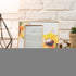 DEMDACO Dean Crouser Sunflower Yellow Flower Wall Art Holds 4 x 6 Photo in 8.75 x 7.75 Wood and Canvas Tabletop Picture Frame...