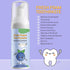 Foam Toothpaste Kids, Toddler Toothpaste with Low Fluoride, Foaming Toothpaste Kids and Mouthwash for Dental Care for Children 3+...