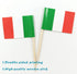 JBCD Italy Toothpick Flag Italian Mini Small Cupcake Topper Flags, 200pcs...