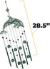 VP Home 28.5" H Tribal Dolphin Wind Chimes for Outside Unique Tribal Dolphin Windchimes for Outdoor Decorations Garden Decor Dolphin Cimes for Wom...