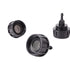 Inner 3/4 inch to Single 1/4 Pipe Joint with Four Black Strainer 6-Point Washers?Garden Irrigation System Used in Gardens,Lawns...