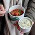 BLACK + BLUM Lunch Pot Original Stackable | Leak-Proof Microwave Safe Food Container | with Stainless-Steel Spork | Ocean, 30 oz / 900ml...