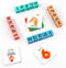 Wooden Blocks Spelling Game, Upgraded Matching Letter Alphabet Game with Reading Blocks Crossword Puzzle Flash Cards Storage Box Word Builder Educ...
