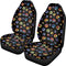 Dog Paw Front Seat Cover for Women Men Tie Dye Bucket Seat Cover Seat Protectors Cushion for Car, SUV & Truck, Washable Car Accessories...