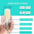 Frosted Light Bulbs E12 LED Bulb 40W Warm White 2700K, Chandelier Light Bulb Frosted, E12 Candelabra Light Bulb 40 Watt Equivalent T6 Tubular Cand...
