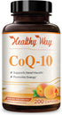 Coenzyme Q10 200mg CoQ10 Supplement - Once Daily CoQ 10 200mg Powder Capsules for Healthy Heart Antioxidant and Energy Support - Non-GMO Quick Abs...