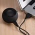 Portable Mini Speaker with 3.5mm Aux Jack Plug in Loud Basse Speaker for Smart Phone, Retractable Mobile Line-in Speaker for iPad Laptop Computer(...