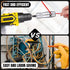 2 Pcs Wire Stripper Aluminum Alloy Twisting Stripping Tool with Wrench Fast Wire Twisting Tool for Drill, Electrical Wire Twister, Power Drill Wir...