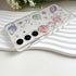 for Samsung Galaxy S23 Clear Case with Glitter Stars Planet Universe Design,Sparkle Bling Cute Slim Soft TPU Protective Women Girl's Phone Cover f...