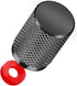 Gun Gray Tire Valve Stem Covers Aluminum Car Tire Caps Precision CNC Machined Premium Wheel Rim Air Valve Stem Caps Universal fit Car SUV Truck Mo...
