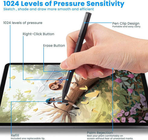 BoxWave Stylus Pen Compatible with ASUS ZenBook Flip S UX370 - ActiveStudio Active Stylus 2020, Electronic Stylus with Ultra Fine Tip for ASUS Zen...