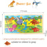 Dinosaurs Puzzles for Kids, 96 Pcs Jigsaw Large Puzzles for Beginner, Learning Preschool Educational Puzzles Toys for Boys and Girls...